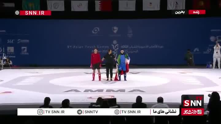 دختر ایرانی با شکست حریف ژاپنی قهرمان MMA شد + فیلم