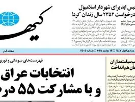 اسم جدید شهر استانبول ترکیه در روزنامه ایرانی!