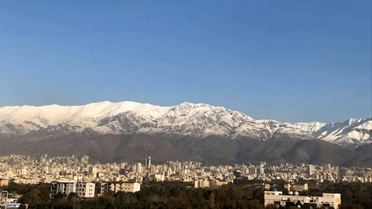 ارتفاعات تهران سفیدپوش شد