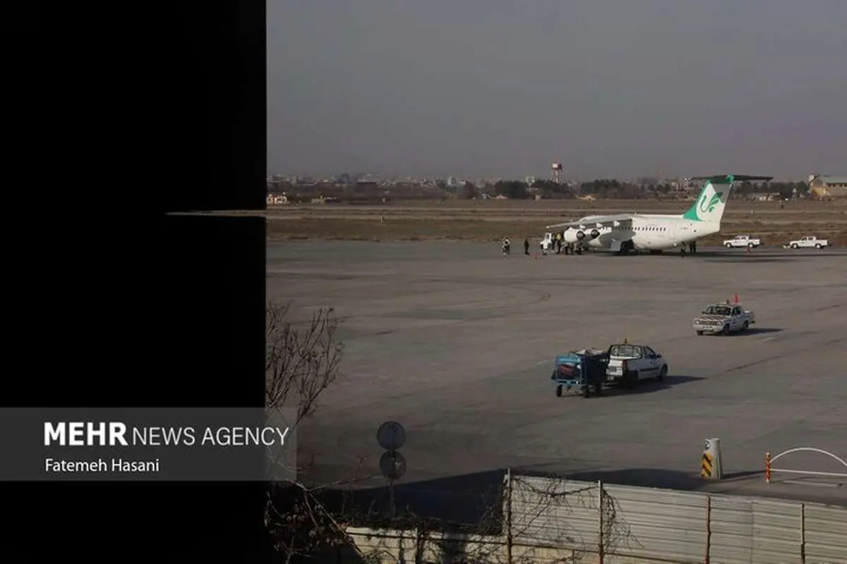 فوری/ حادثه برای هواپیما در مشهد + عکس