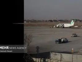 فوری/ حادثه برای هواپیما در مشهد + عکس