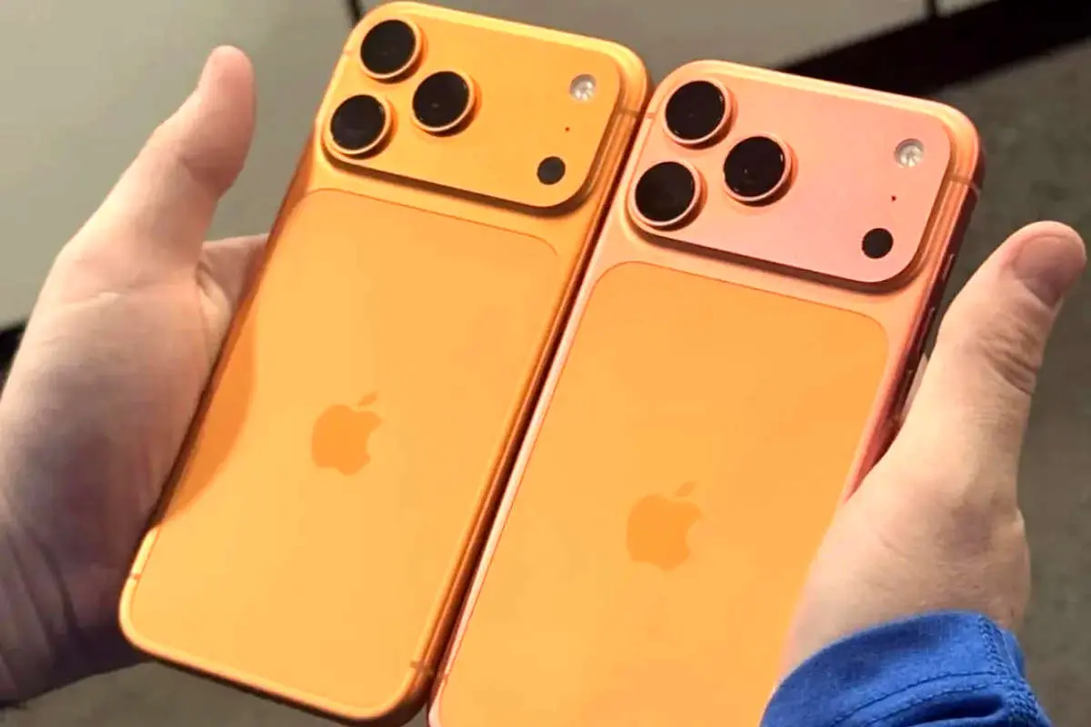 اتفاق عجیب برای آیفون ۱۷ نارنجی کیهانی