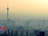 هوای تهران نارنجی شد - چهارشنبه ۷ آبان