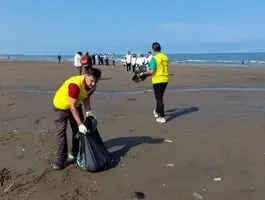 اقدام شایسته مردم در سواحل گیلان