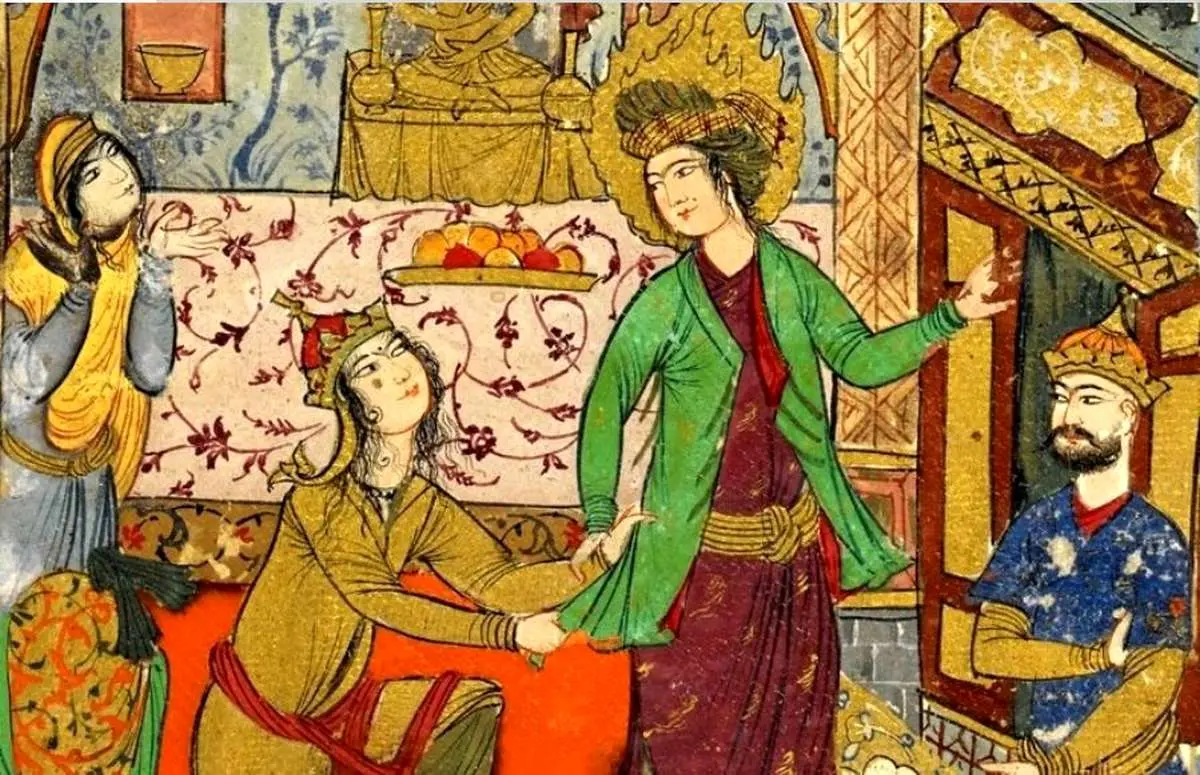 کشف یک نقاشی قدیمی از حضرت یوسف و زلیخا