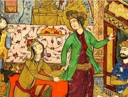 کشف یک نقاشی قدیمی از حضرت یوسف و زلیخا