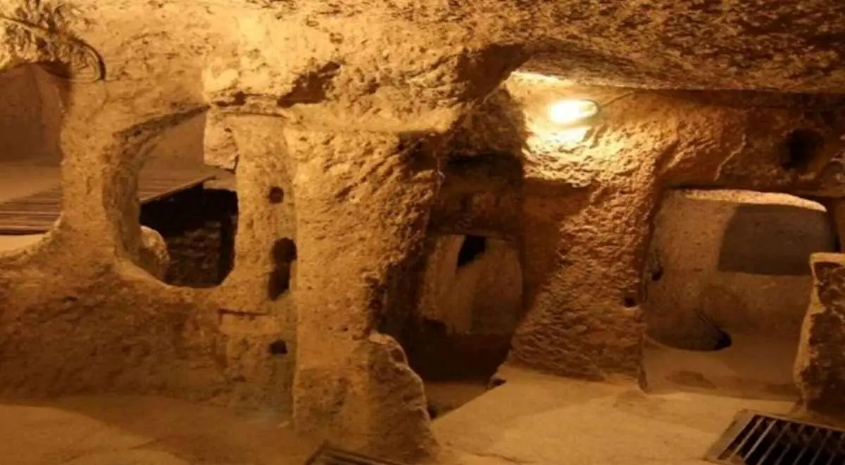 کشف یک شهر زیرزمینی در اصفهان + عکس
