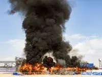 آتش زدن کوهی از مواد مخدر در کهریزک / تصاویر جنجالی منتشر شد