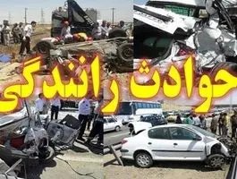  تصادف سمند و پراید در زنجان / ۵ دانش‌آموز دختر روانه بیمارستان شدند!
