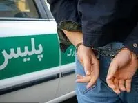 بازداشت اراذل و اوباش نوشهر توسط پلیس