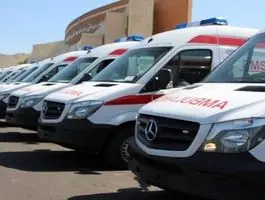 سیل آمبولانس در راه ناوگان ایران