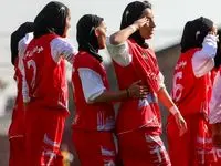 شکست بانوان پرسپولیس در برابر ملوان / سقوط قرمزها به رتبه هفتم