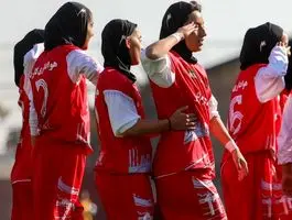 شکست بانوان پرسپولیس در برابر ملوان / سقوط قرمزها به رتبه هفتم