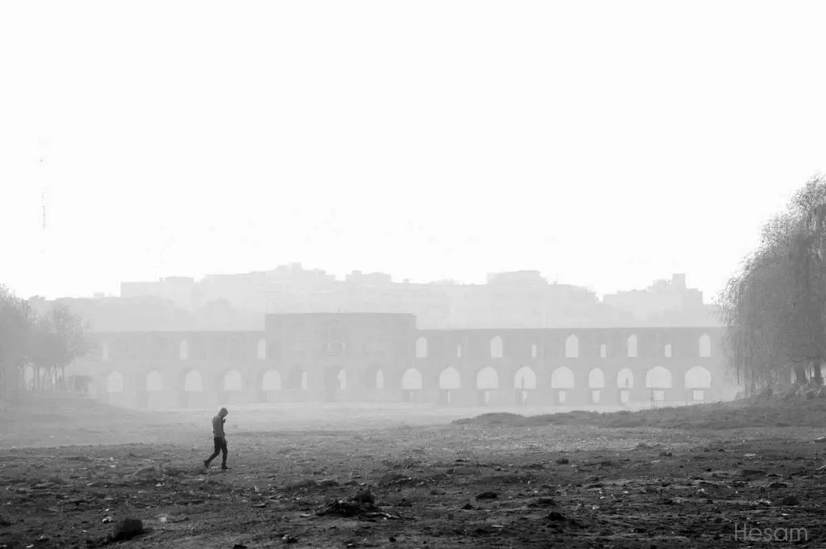 اصفهان آخرالزمانی شد + عکس وایرال