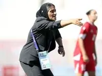 شاهکار بانوی ایرانی / پرچم ایران در عربستان بالا رفت