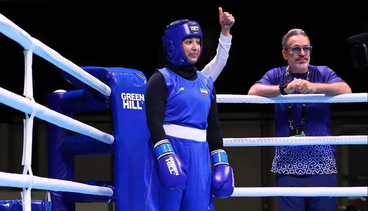 شاهکار دختر ایرانی / اولین مدال بوکس بانوان کسب شد